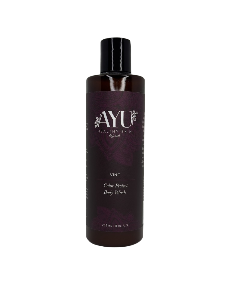 Vino Color Protect Body Wash | Spray Tan Safe Cleanse – AYU Sunless Vino Color Protect Body Wash | Spray Tan Safe Cleanse – AYU Sunless