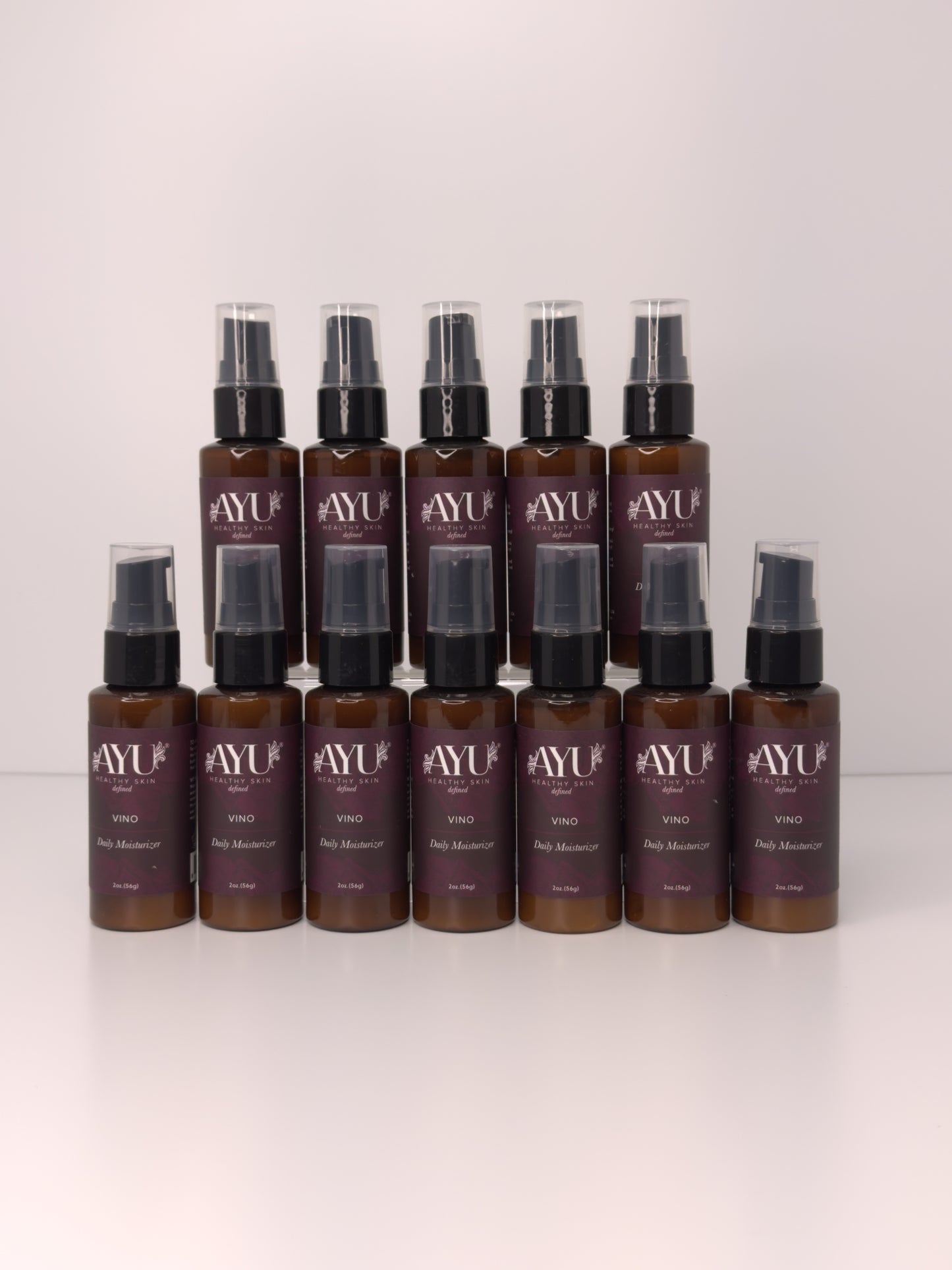 AYU Sunless Vino Daily Moisturizer 2 oz bottles, pack of 12