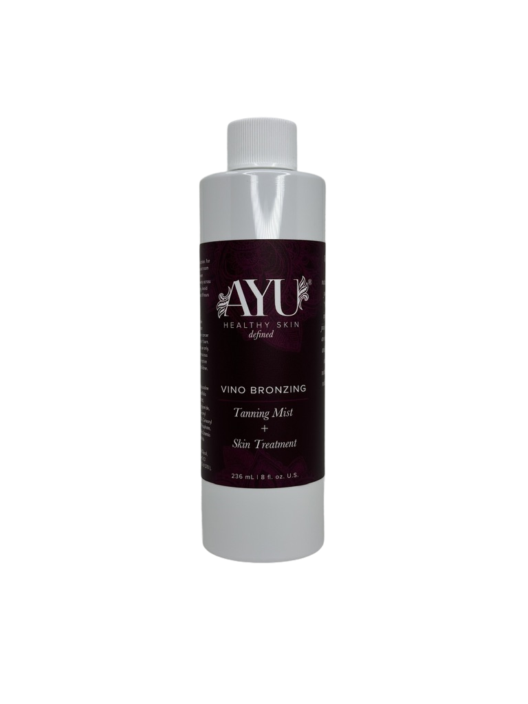 AYU Sunless Vino Bronzing Mist Professional Sample 8 oz bottle