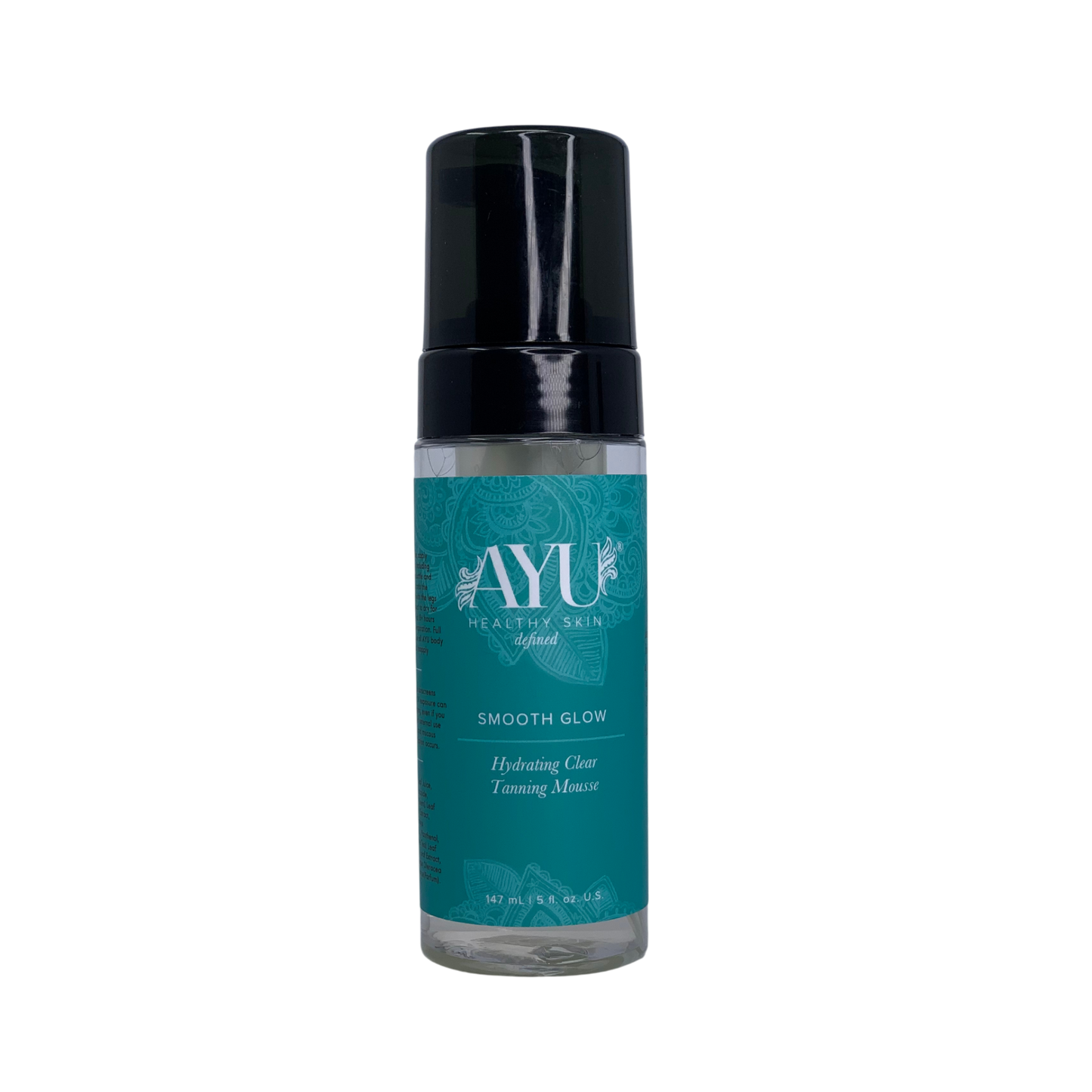AYU Sunless Smooth Glow Hydrating Clear Tanning Mousse 5 oz bottle