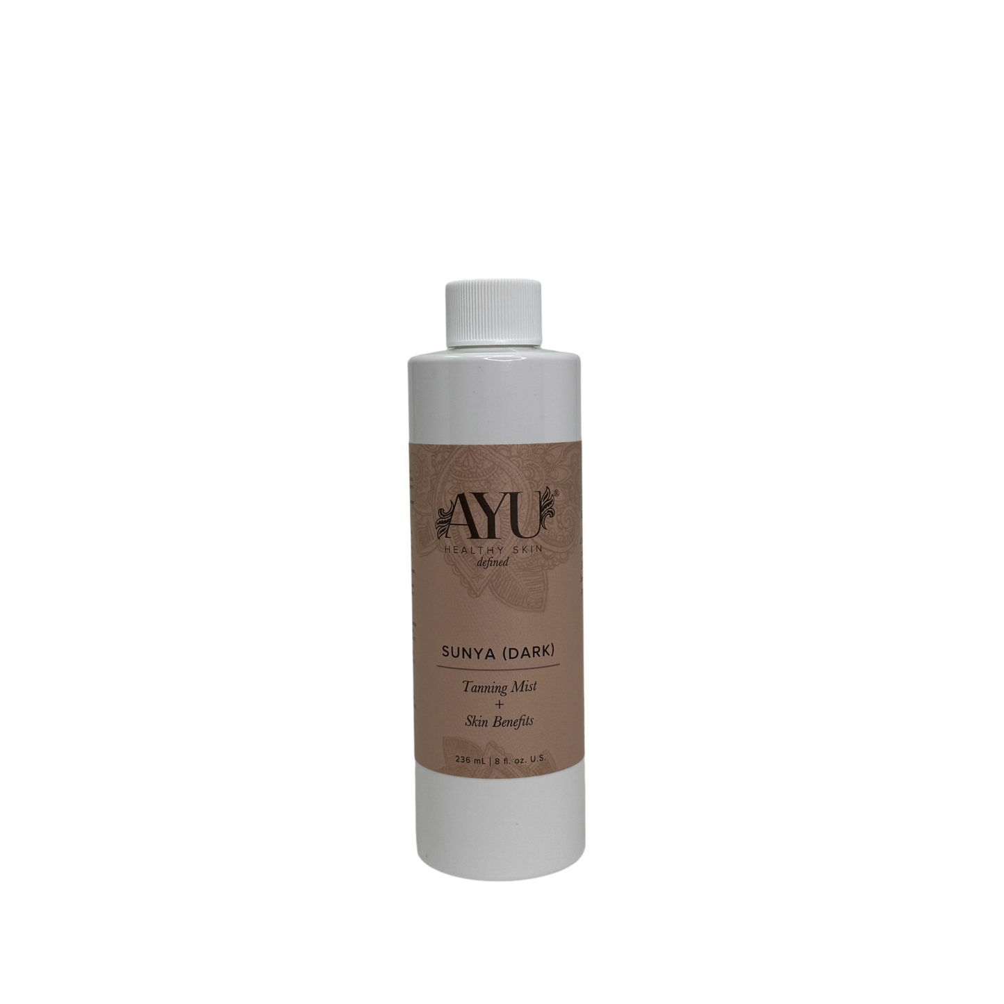 Sunya Dark Tanning Mist by AYU Sunless, 8 oz professional self tanning mist