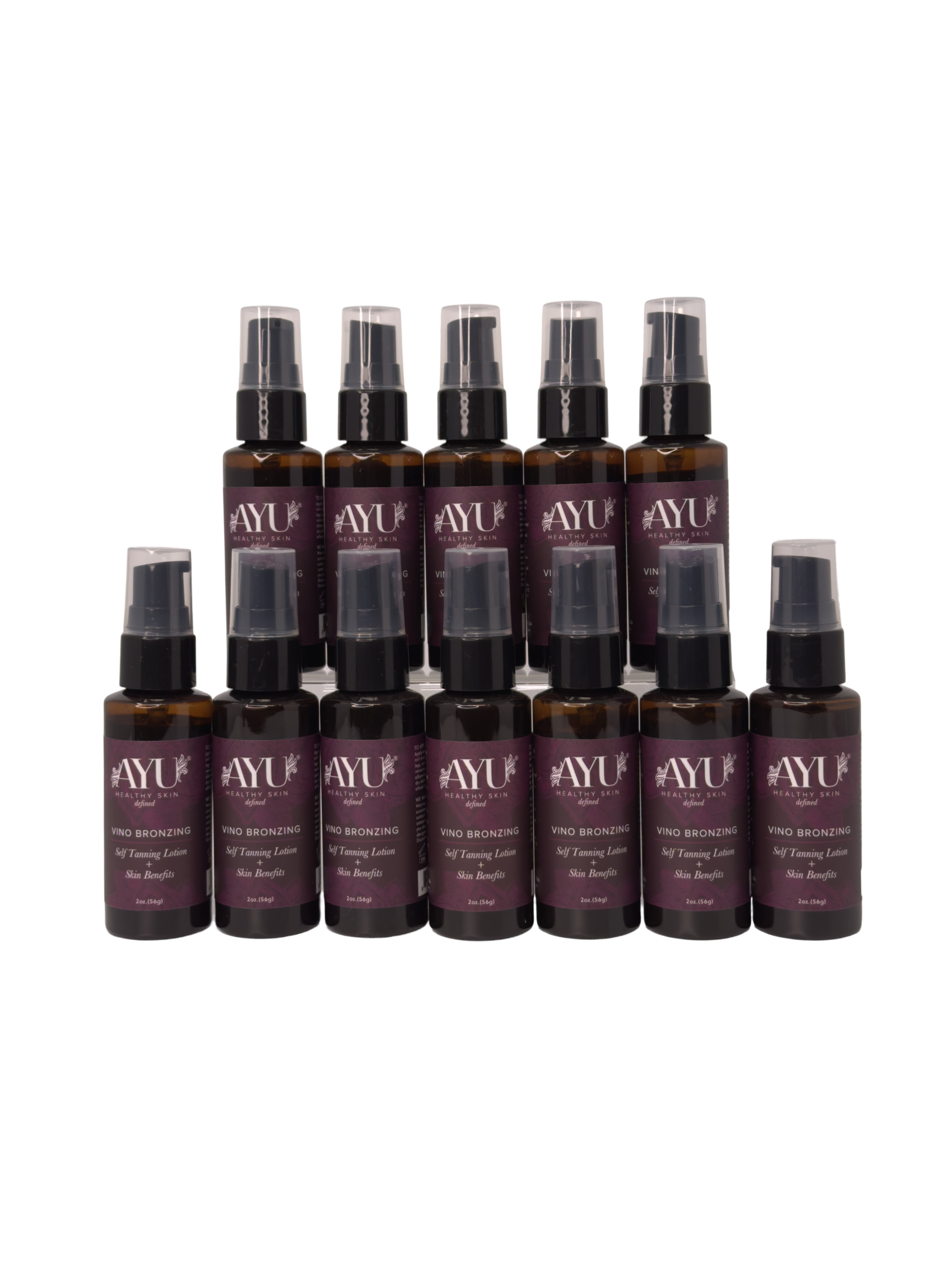 Vino Bronzing Self Tanning Lotion Pack 2oz