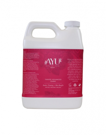 Tanvee Advanced Dark Sunless Tanning Solution with Skin Benefits (32oz)